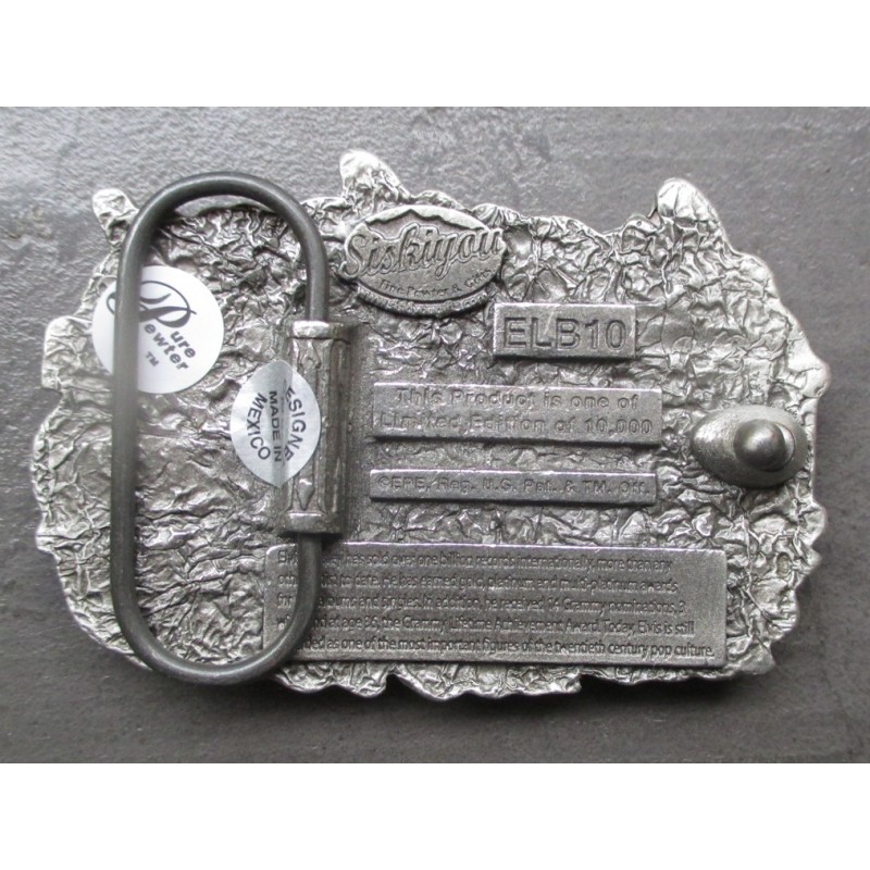 Boucle De Ceinture En étain Tonkin - Camion International Truck 1991 - Occasion Avec Tassements - 5,8x8,2 Cm