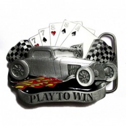 boucle de ceinture  play to win poker hot rod