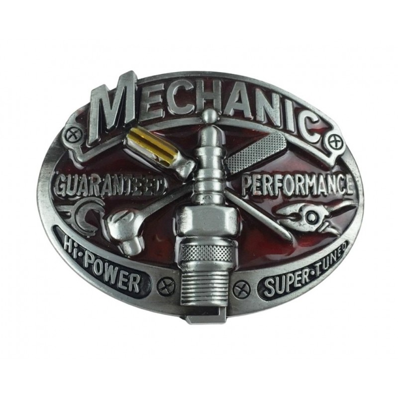 Boucle De Ceinture à Cliquet 40 Mm Pour Homme - Pour Sangle De 35 Mm, Mécanisme Facile